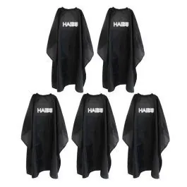 10x Haibu Essentials Kappe mit Hakenverschluss schwarz