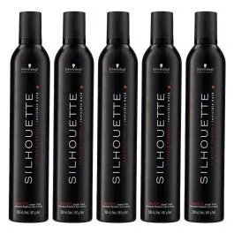 10x Schwarzkopf Silhouette Super Hold Mousse 500ml