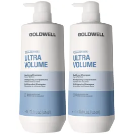 2x Goldwell Dualsenses Ultra Volume Bodifying Shampoo 1000ml