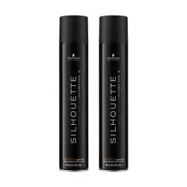 2x Schwarzkopf Silhouette Super Hold Spray 500ml