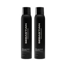 2x Sebastian Mousse Forte Strong Hold Volumizing Mousse 200ml