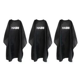 3x Haibu Essentials Kappe mit Hakenverschluss, schwarz