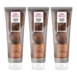 3x Wella Color Fresh Mask Chocolate 150ml