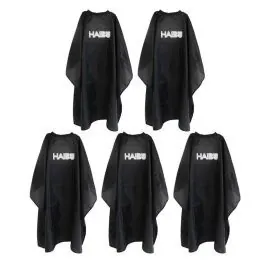 5x Haibu Essentials Kappe mit Hakenverschluss, schwarz