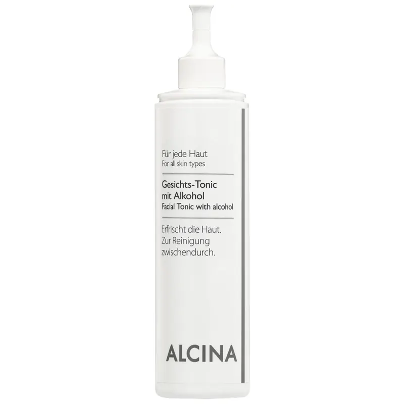 Alcina Tonique pour le visage avec alcool