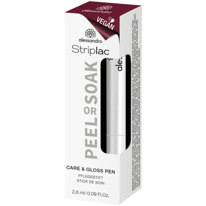 Alessandro Striplac Peel Or Soak Care & Gloss Pen
