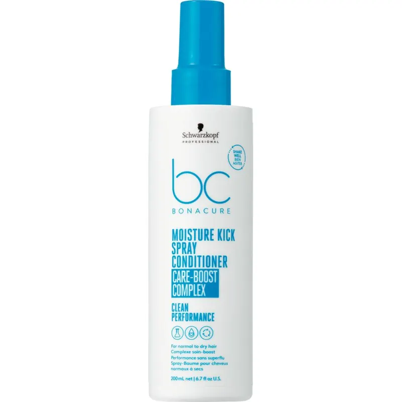 B.C. moisture kick spray conditioner
