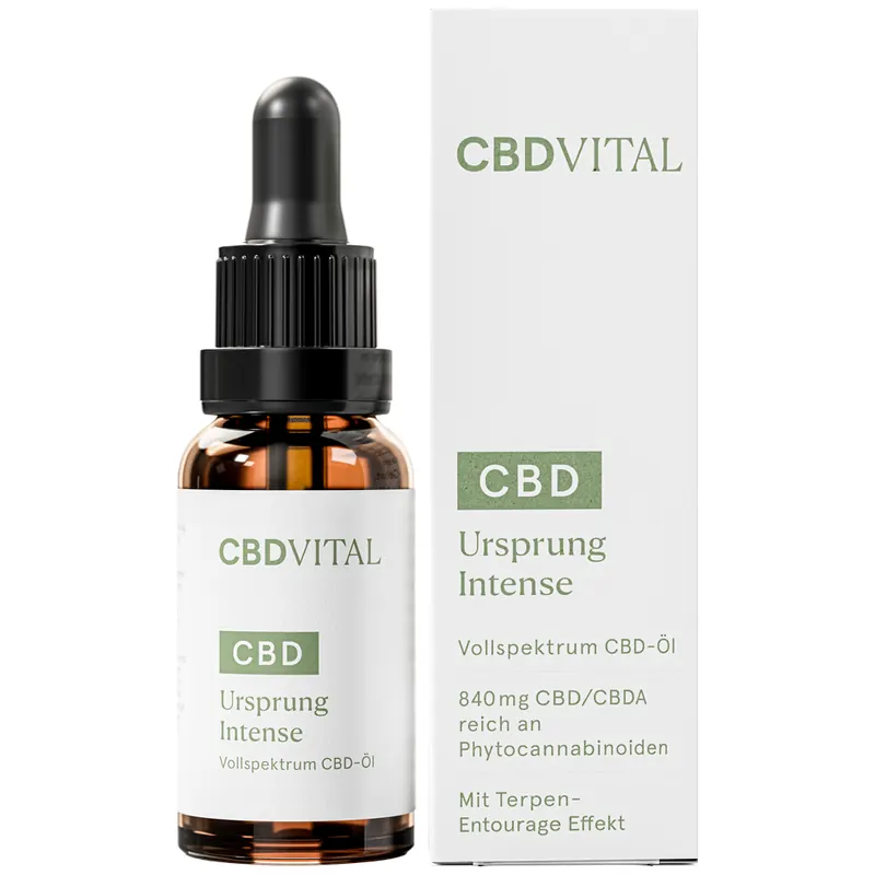 CBD VITAL Full-Spectrum CBD Oil ORIGINAL Intense