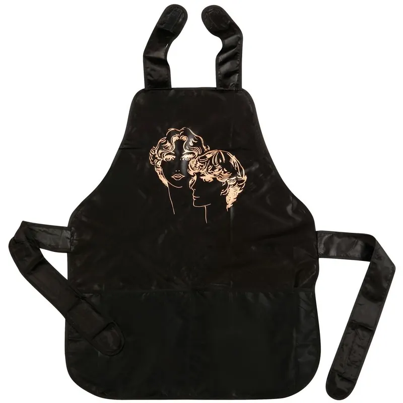 Comair Colouring Apron Gold Faces