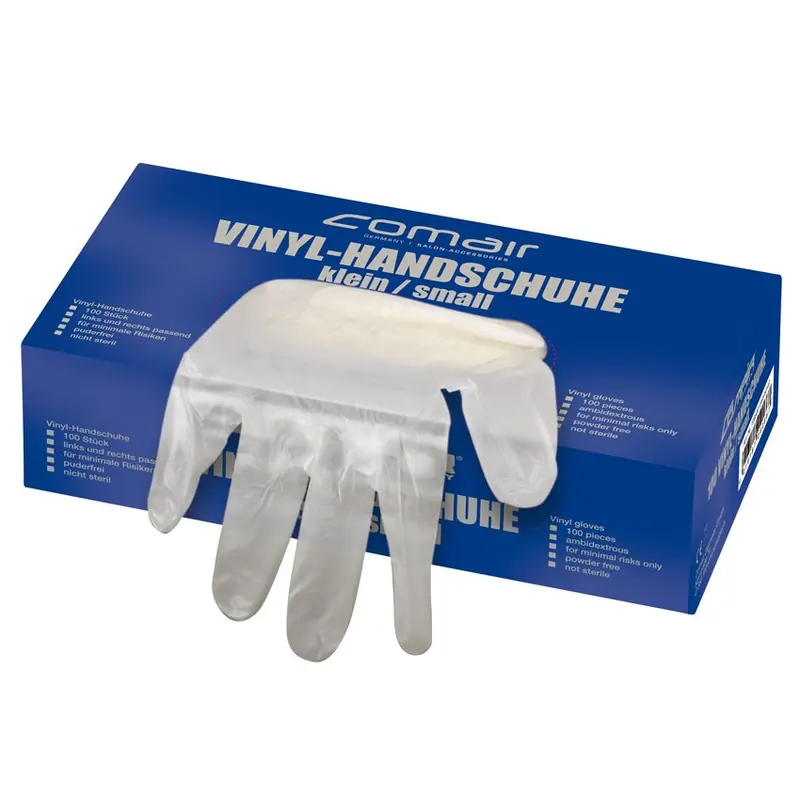Comair Gants en vinyle sans poudre