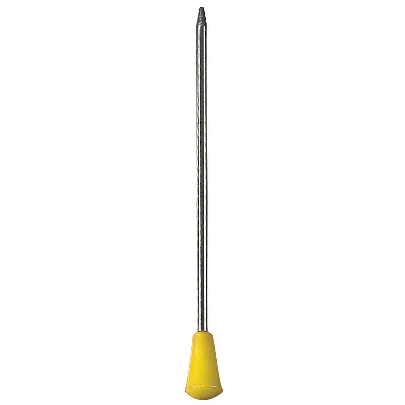 Comair Metallstecker con testa in plastica, confezione da 50