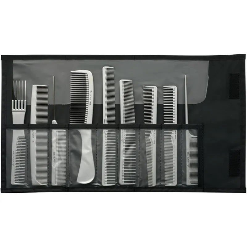 Comair set di pettini da 9 pezzi IONIC STATIC FREE
