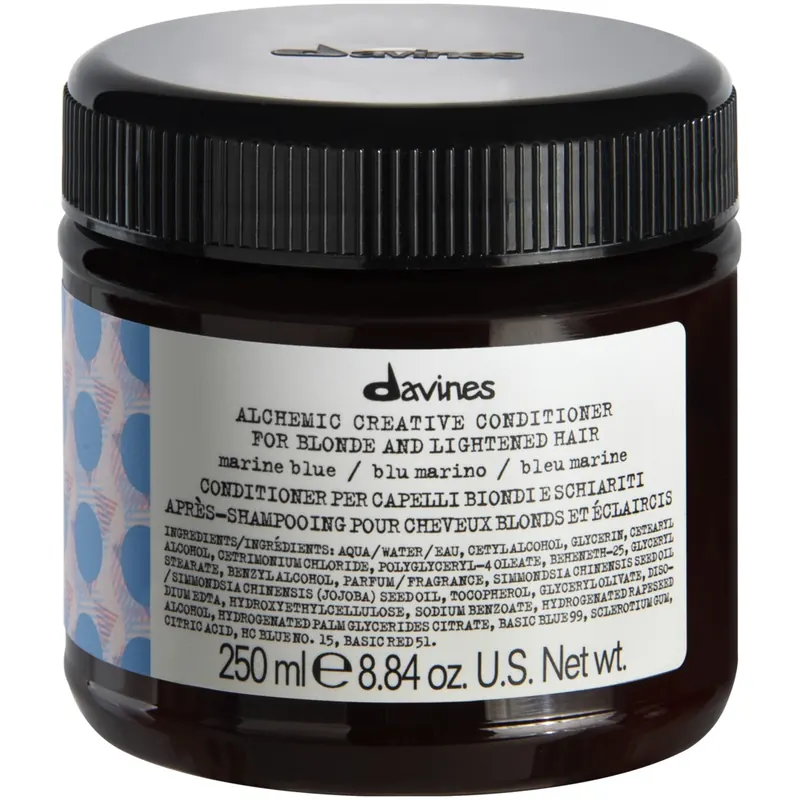 Davines Alchemic Creative Conditioner Marine Blue
