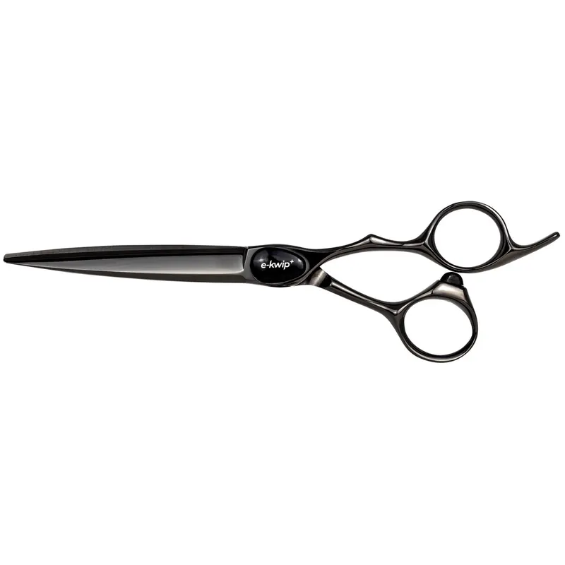 e-kwip plus Primus Black Titanium Haarschneideschere