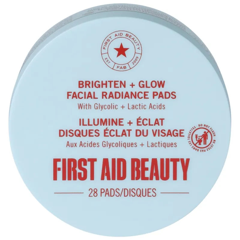 First Aid Beauty Brighten + Glow Pads 28 Ct.