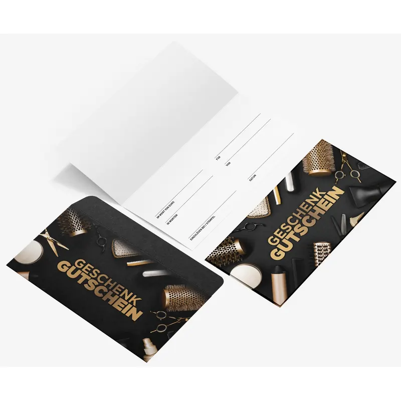 Geschenkgutschein Schere&Bürste 25ST