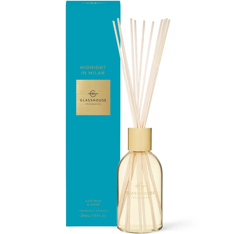 Glasshouse Fragrances Midnight in Milan Diffuser 8.4 fl. oz