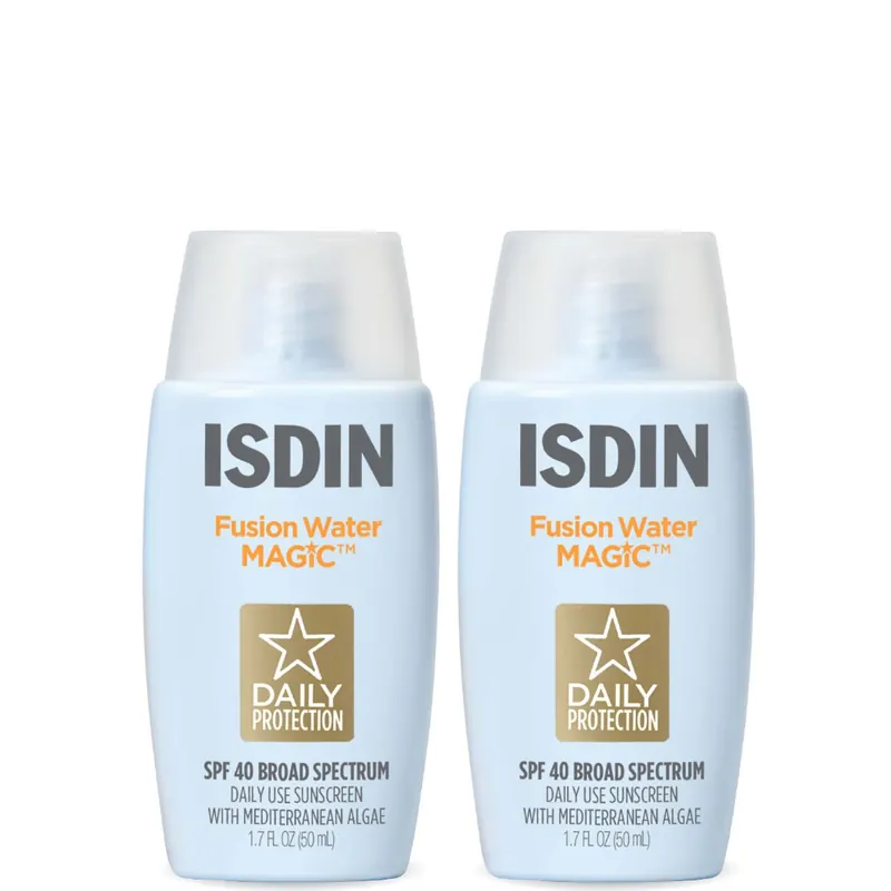 ISDIN Fusion Water Magic SPF40 50ml Duo ($76 Value)