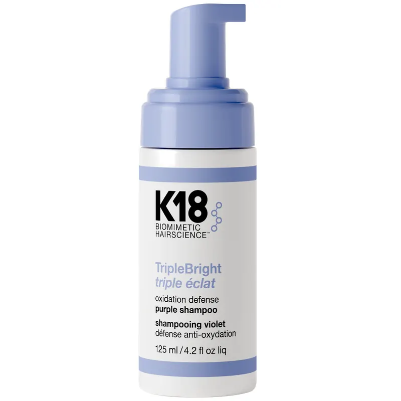 K18 TripleBright Purple Shampoo