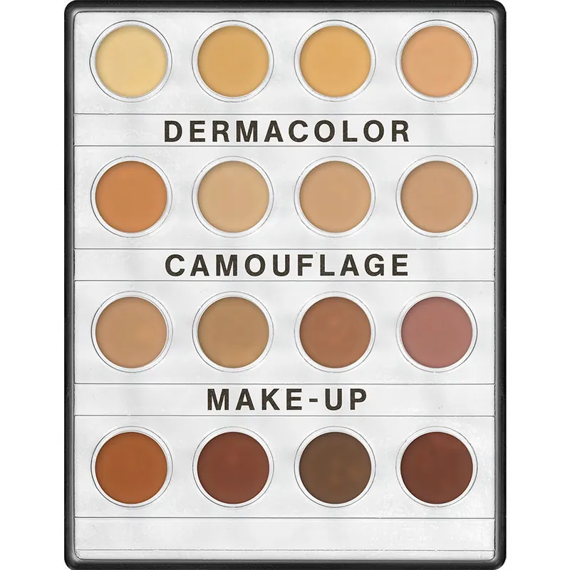 Kryolan Dermacolor Camouflage Mini Palette 16 Farben