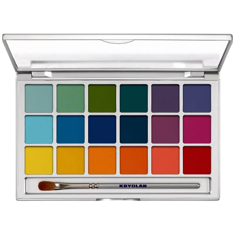 Kryolan Eye Shadow Variety 18 Farben