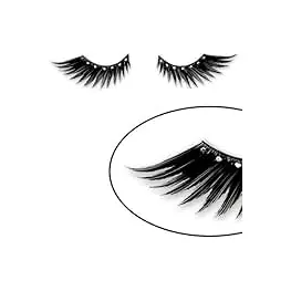 Kryolan Jewellery Eyelashes Wimpern 9392