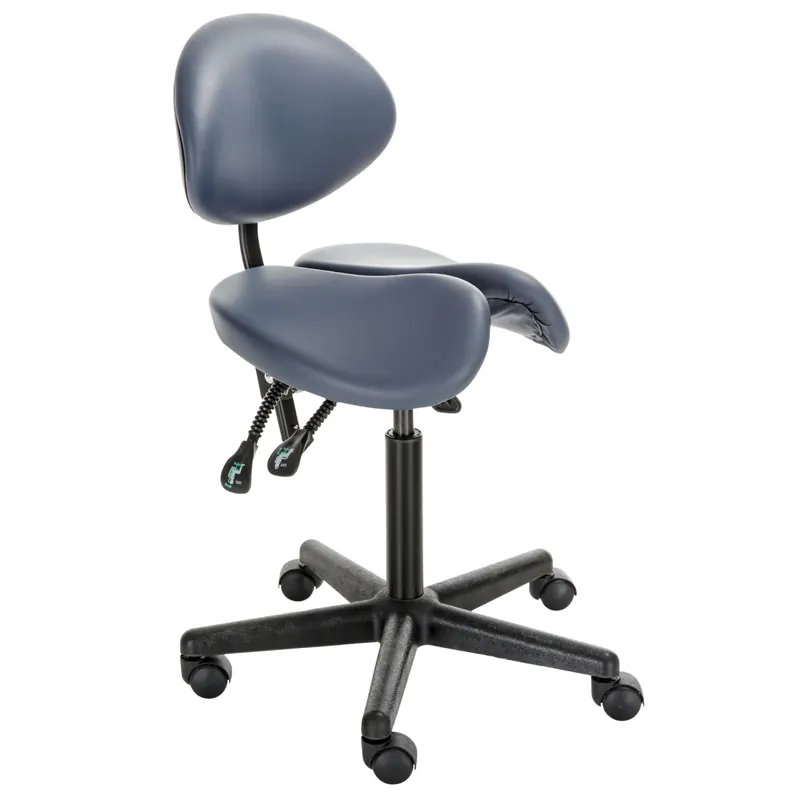 Master Massage Saddle Saddle Stool With Back
