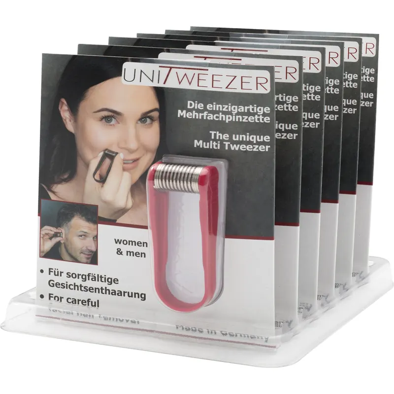 Mehrfach-Pinzette Display 6STK