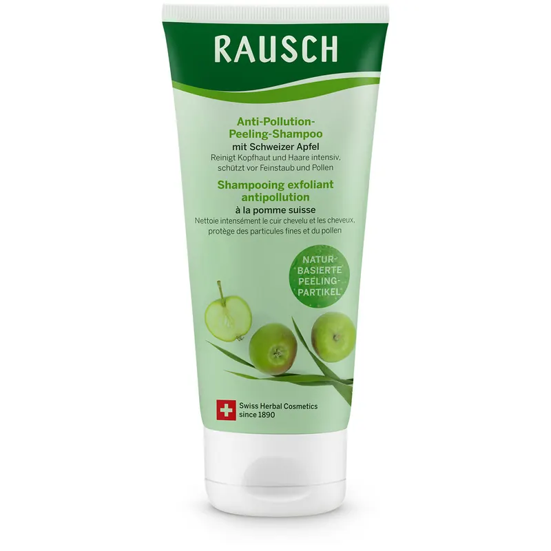 Rausch Anti-Pollution-Peeling Shampoo mit Schweizer Apfel