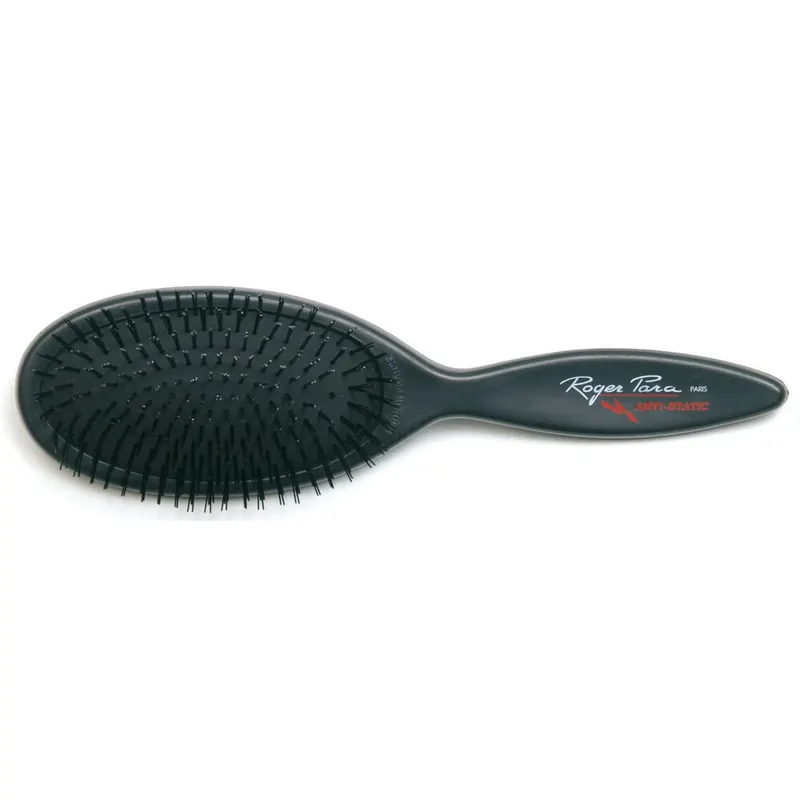 RP Bürste oval schwarz 11rhg.Nylonbo.
