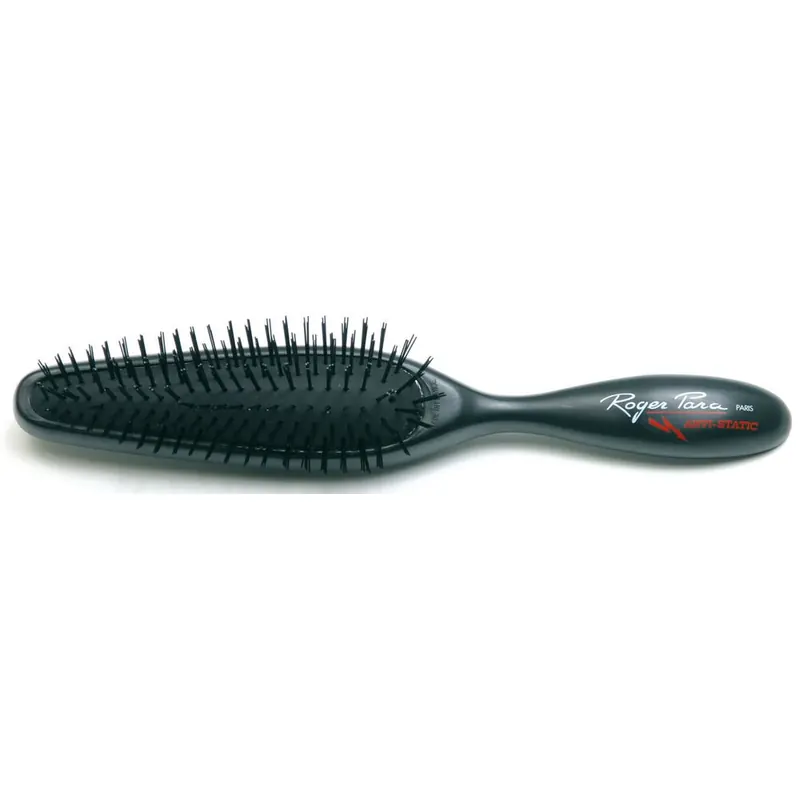 RP Bürste schmal schwarz 6rhg.Nylonbo.