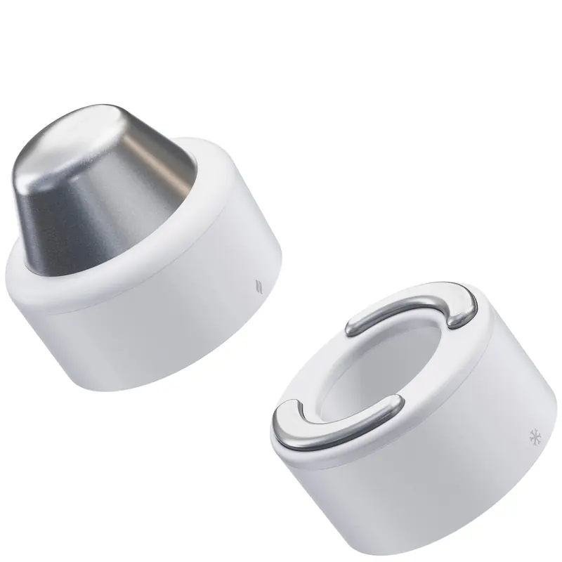 Therabody TheraFace Hot and Cold Rings Device - White