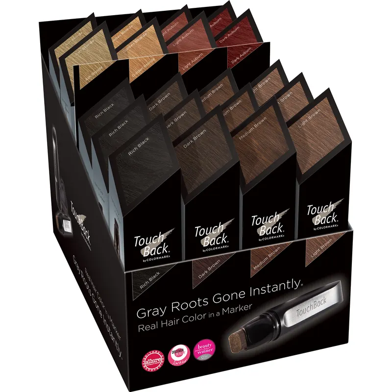 Touch Back Hair Marker AUFSTELLER