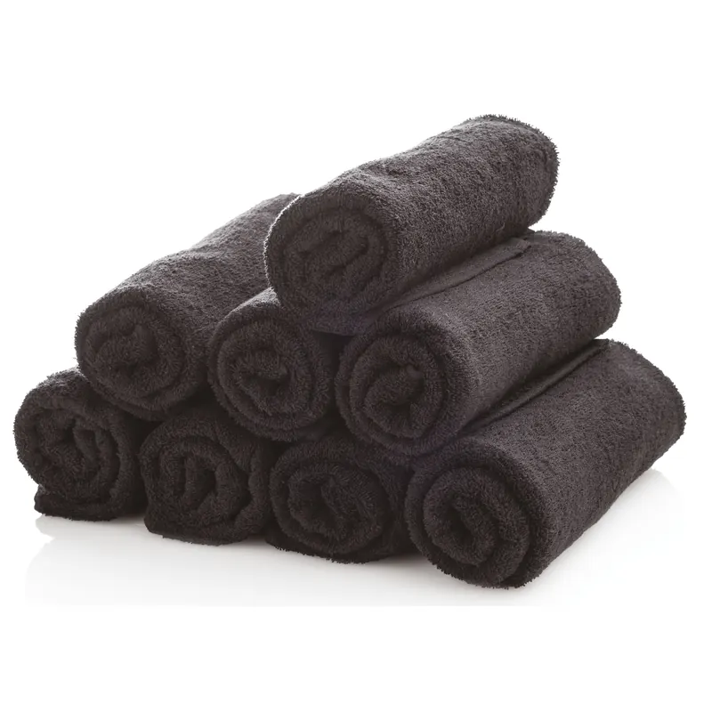 Xanitalia Tekno Quality Serviettes Éponge Noires