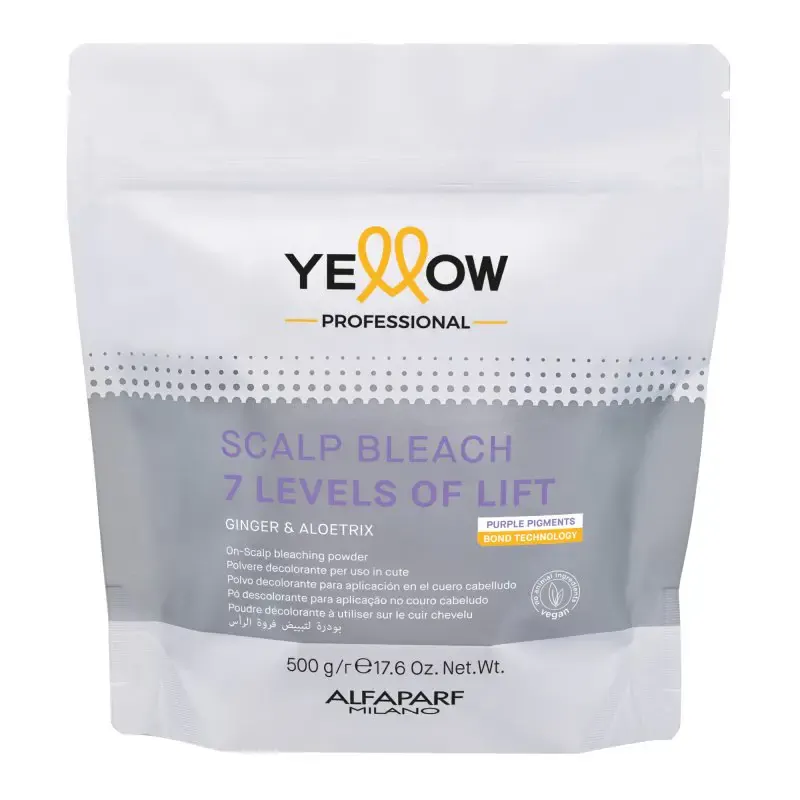 Yellow Professional Bleach Scalp Pouch 500g